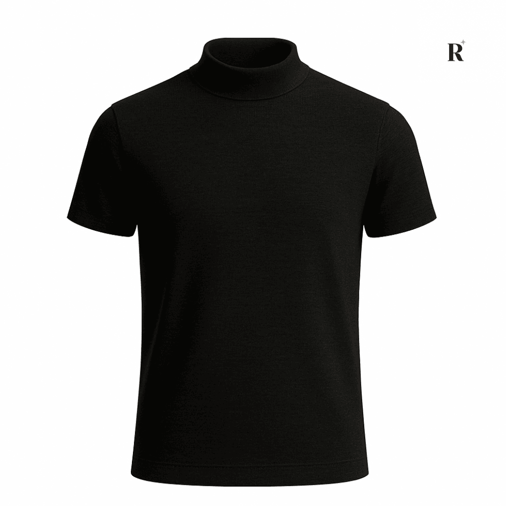 Camisa Slim Gola Alta